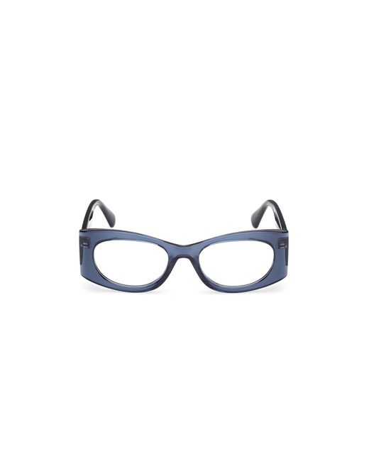 MAX&Co. Black Mo5184 090 Optical Frames Injected Geometric Normal