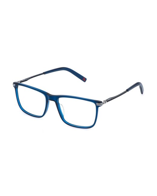 Fila Black Vfi993 0Agq Optical Frames Acetate Squared for men