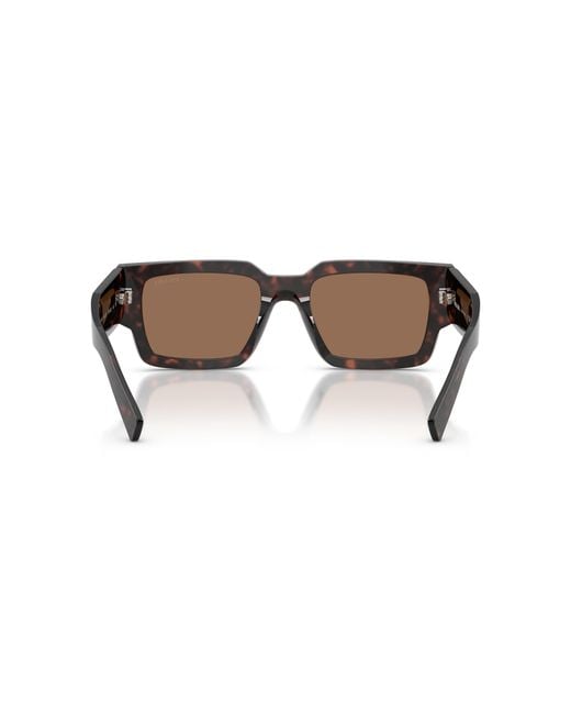 Prada Black Pr B17S 17N06B Sunglasses Acetate Squared Normal for men