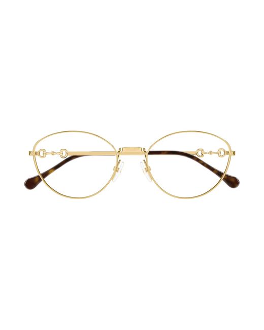 Gucci Black Gg1699O 001 Optical Frames Metal Transparent Cat Eye