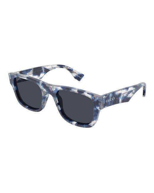 Gucci Black Gg2009S 002 Sunglasses Acetate Squared for men