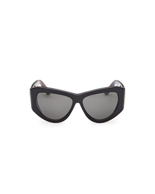 Emilio Pucci Black Ep0241 05A Sunglasses Acetate Smoke Cat Eye Normal