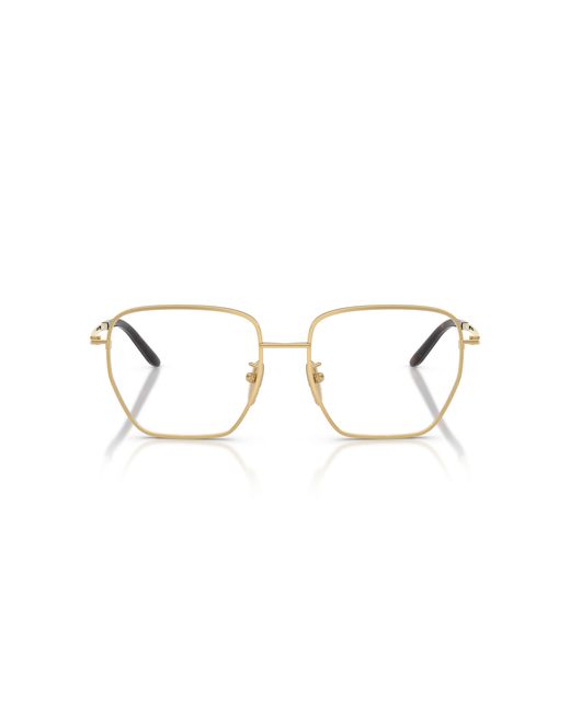 Prada Black Pr C51Vd 7Oe1O1 Optical Frames Metal Squared Normal