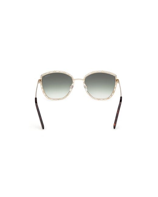Guess Black Gu00297 32P Sunglasses Metal Round Normal