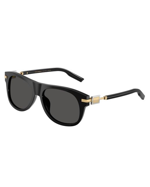Dolce & Gabbana Black Dg4546 501/87 Sunglasses Acetate Squared Normal for men
