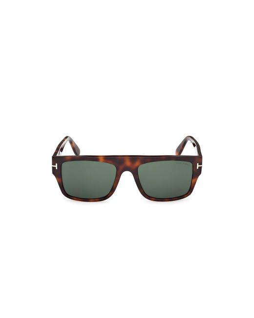 Tom Ford Black Ft0907 Dunning-02 53N Sunglasses Acetate Squared Normal for men