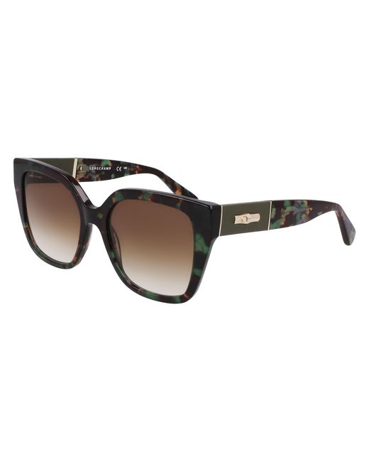 Longchamp Black Lo754Sl 309 Sunglasses Acetate Butterfly Normal Normal