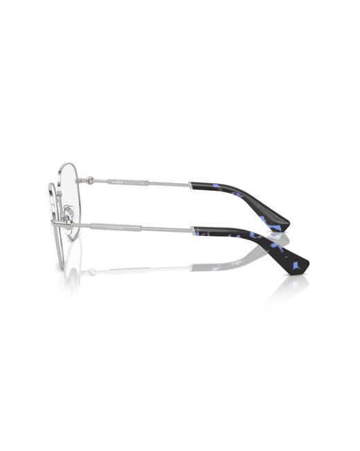 Burberry Black Be1385 1005 Optical Frames Metal Transparent Squared Normal