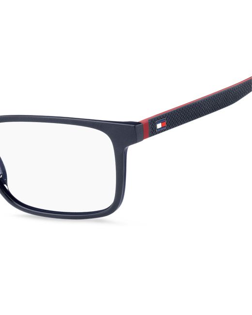 Tommy Hilfiger Black Th 1786 Fll Optical Frames Plastic Squared for men