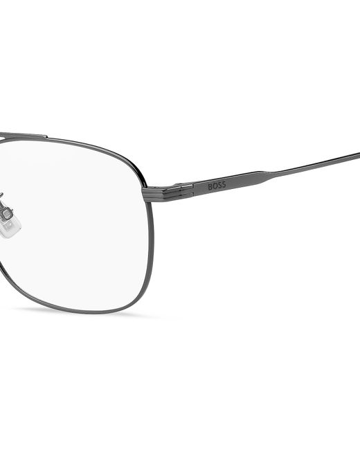 Boss Black Boss 1771/G V81 Optical Frames Titanium Squared Normal for men