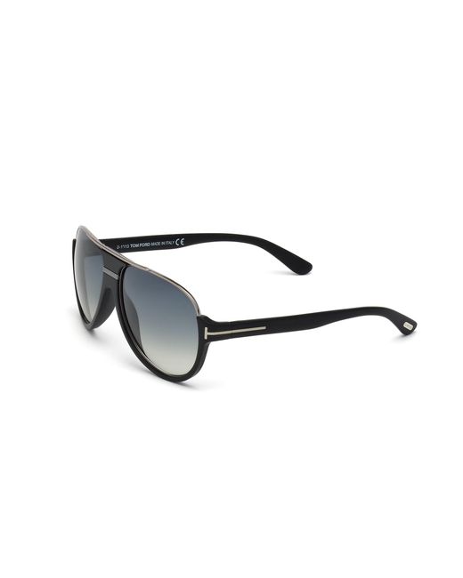 Tom Ford Black Ft0334 Dimitry 02W Sunglasses Acetate Pilot Normal Shaded for men