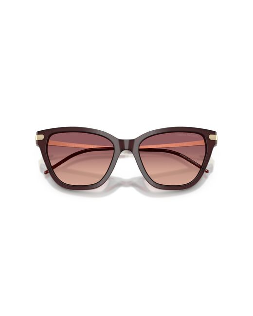 Emporio Armani Black Ea4251 62658D Sunglasses Acetate Cat Eye Normal Shaded