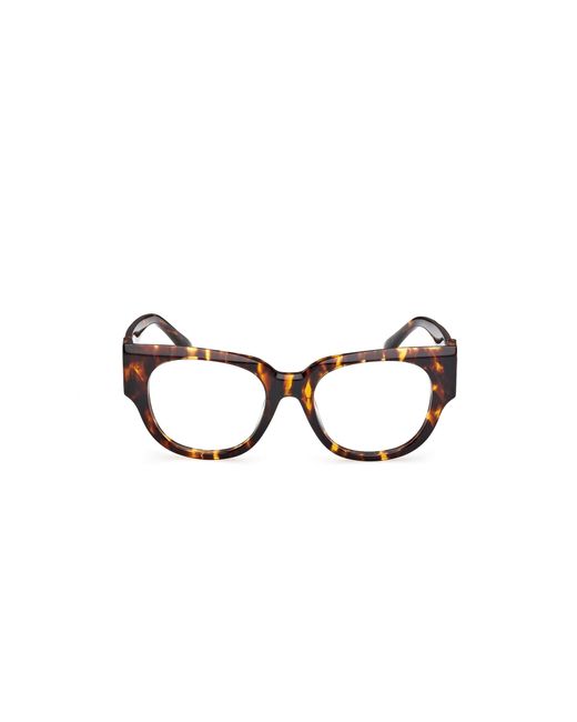 Max Mara Black Mm5183 052 Optical Frames Acetate Round Normal