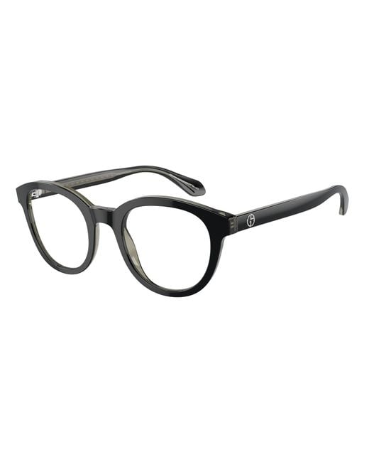 Giorgio Armani Black Ar7256 6087 Optical Frames Acetate Pantos Normal for men