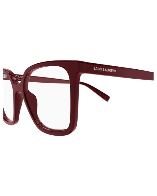 Saint Laurent Black Sl 911 003 Optical Frames Acetate Transparent Cat Eye