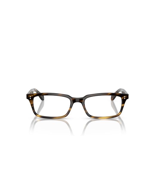 Oliver Peoples Black Ov5102 Denison 1003 Optical Frames Acetate Transparent Squared Normal for men
