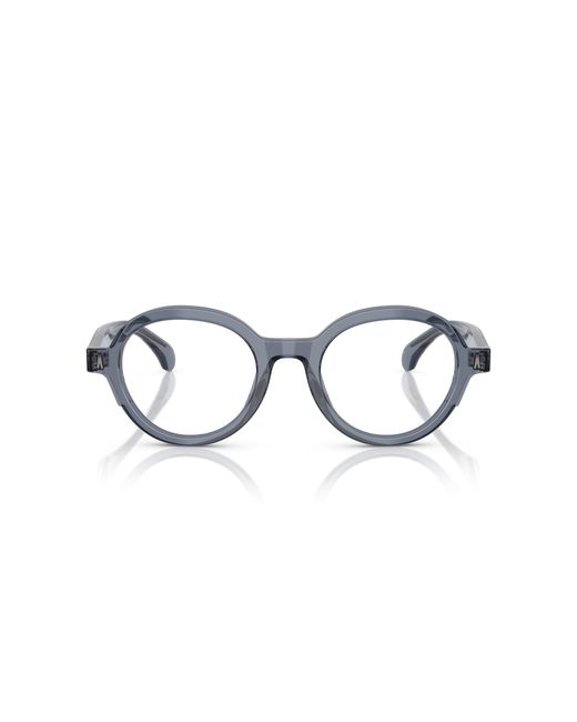 Moncler Black Me2005 3007 Optical Frames Acetate Transparent Round Normal