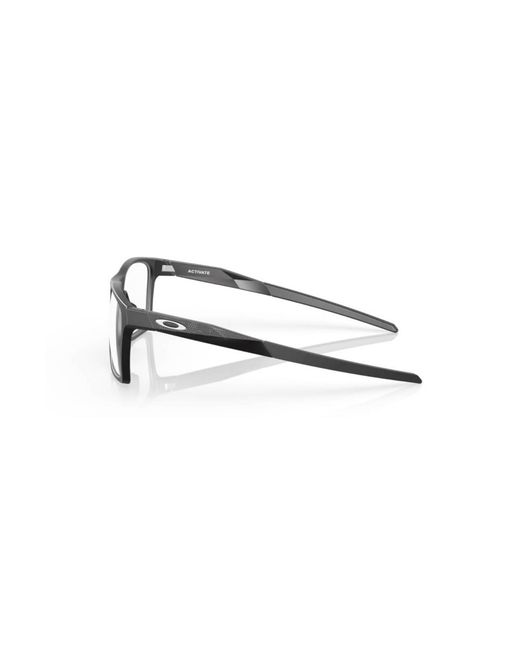Oakley Black Ox8173 Activate 817307 Optical Frames Plastic Squared for men