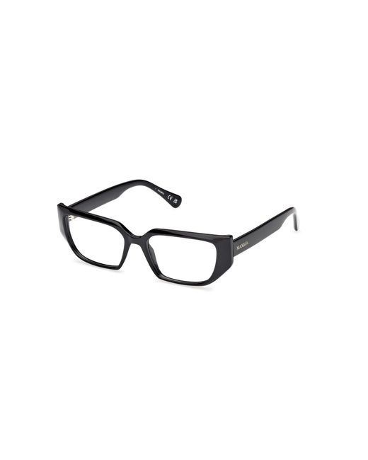 MAX&Co. Black Mo5207 001 Optical Frames Injected Geometric Normal