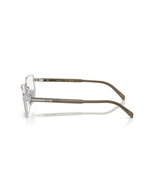 Prada Black Pr B51V 1Bc1O1 Optical Frames Squared Normal for men