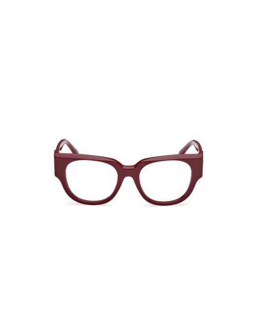 Max Mara Black Mm5183 069 Optical Frames Acetate Round Normal