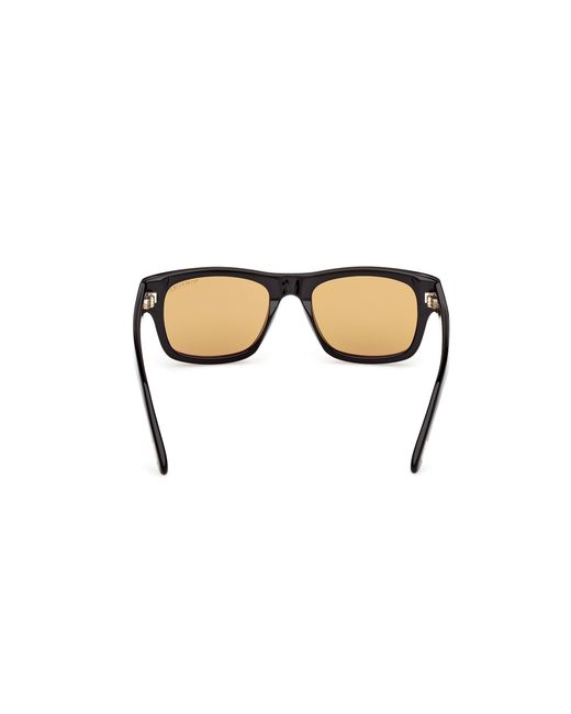 Tom Ford Black Ft1303 Smith-02 01E Sunglasses Acetate Squared Normal for men