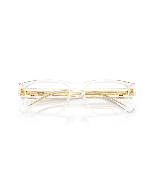 Versace Black Ve3390U 148 Optical Frames Acetate Squared Normal for men