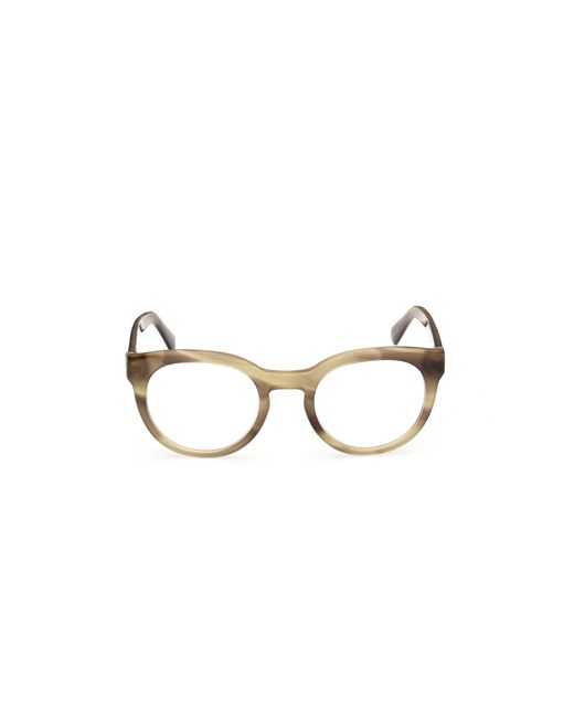 Guess Black Gu50366 095 Optical Frames Acetate Round Normal for men