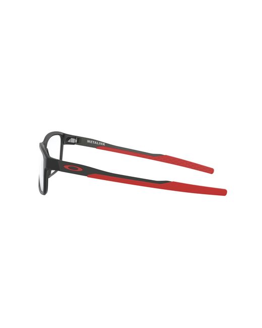 Oakley Black Ox8153 Metalink 815306 Optical Frames Plastic Squared for men