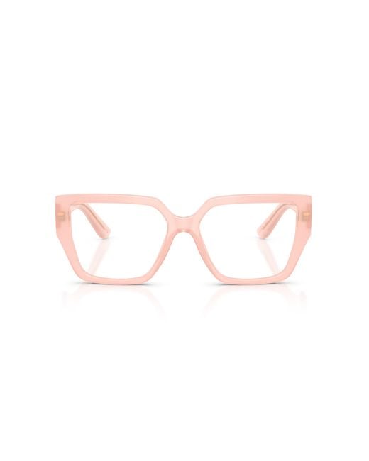 Dolce & Gabbana Black Dg3373 3384 Optical Frames Acetate Transparent Squared Normal