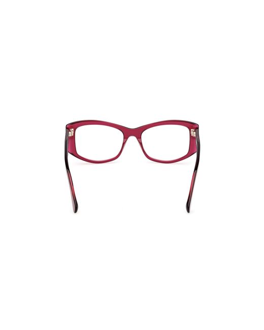 MAX&Co. Black Mo5202 069 Optical Frames Acetate Geometric Normal