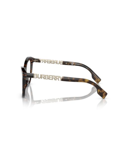 Burberry Black Be2373U Angelica 3002 Optical Frames Acetate Transparent Cat Eye Normal
