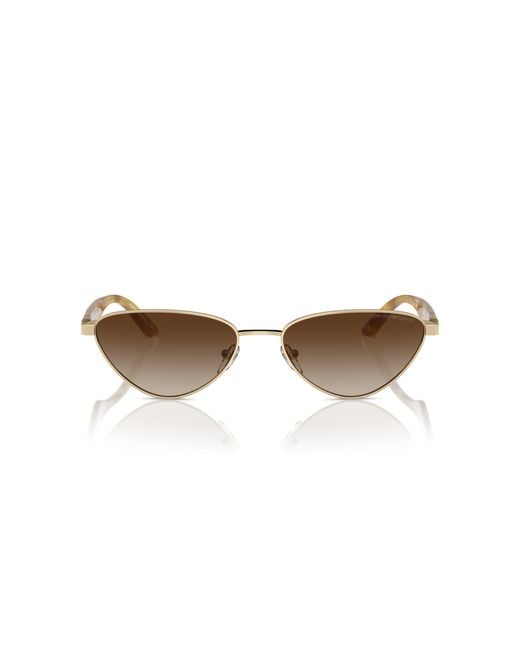 Emporio Armani Black Ea2153 301313 Sunglasses Metal Geometric Normal Shaded