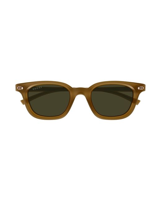 Gucci Black Gg1946S 003 Sunglasses Acetate Round for men
