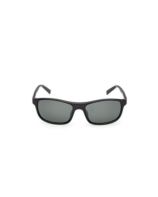 Timberland Black Tb00057-H 01R Sunglasses Injected Squared Polarized for men