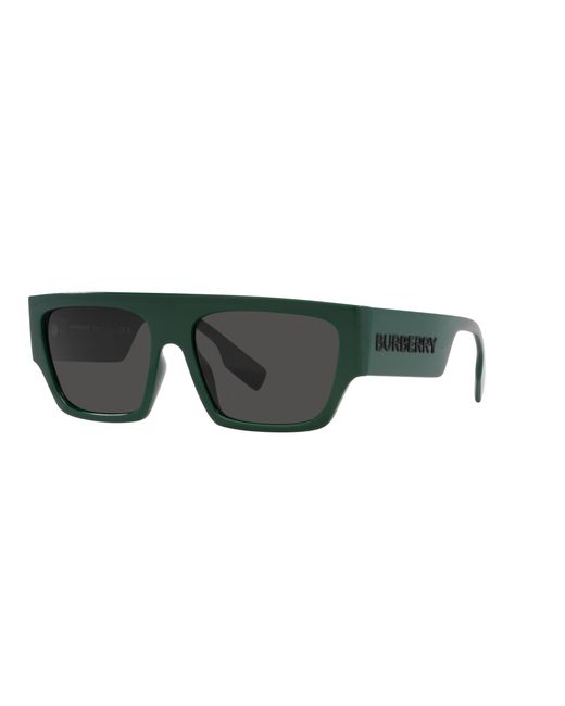 Burberry Green Be4397U Micah 407187 Sunglasses Injected Squared Normal for men