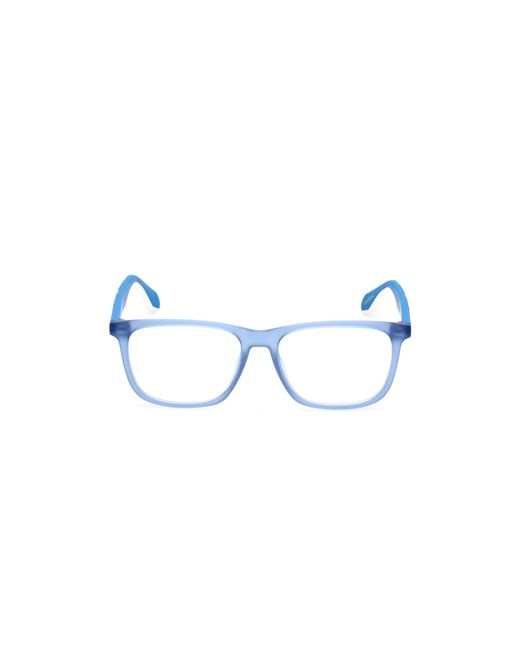 Adidas Blue Or5076 085 Optical Frames Injected Squared Normal for men