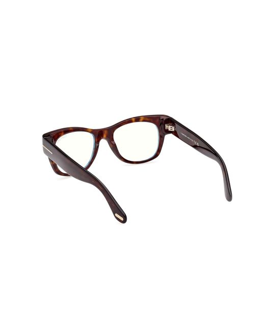 Tom Ford Black Ft5040-B 052 Optical Frames Acetate Squared Normal for men