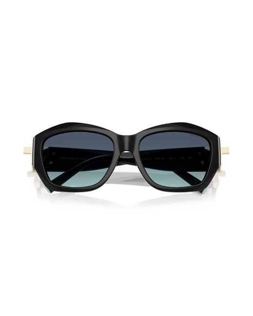 Tiffany & Co Black Tf4233U 80019S Sunglasses Injected Pillow Normal Shaded