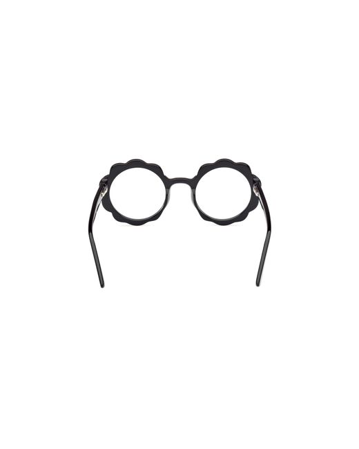 Guess Black Gu50142 001 Optical Frames Acetate Round Normal