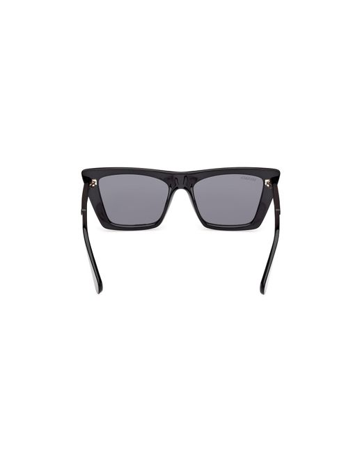 MAX&Co. Black Mo0122 01A Sunglasses Injected Smoke Cat Eye Normal