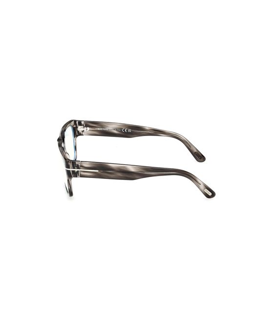 Tom Ford Black Ft6035-B 056 Optical Frames Acetate Squared Normal for men