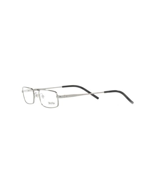 Sferoflex Black Sf2201 268 Optical Frames Metal Squared for men