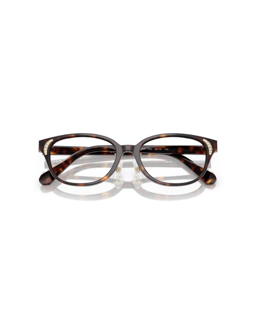 Swarovski Black Sk2040D 1002 Optical Frames Acetate Round Normal