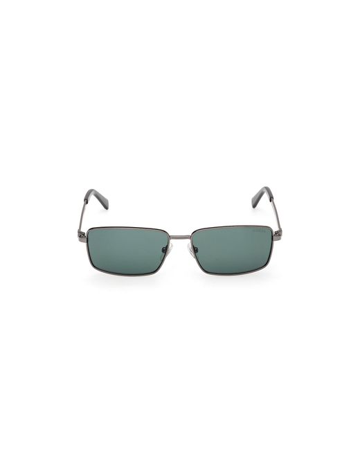 Guess Gray Gu00273 08N Sunglasses Metal Squared Normal for men