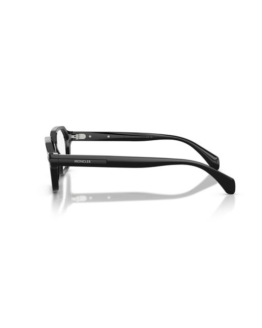 Moncler Black Me2015 3001 Optical Frames Acetate Transparent Geometric Normal