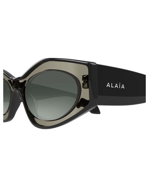 Alaïa Black Aa0093S 004 Sunglasses Acetate Cat Eye