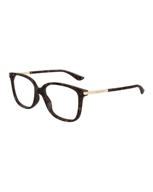 McQueen Black Am0554O 006 Optical Frames Acetate Transparent Cat Eye