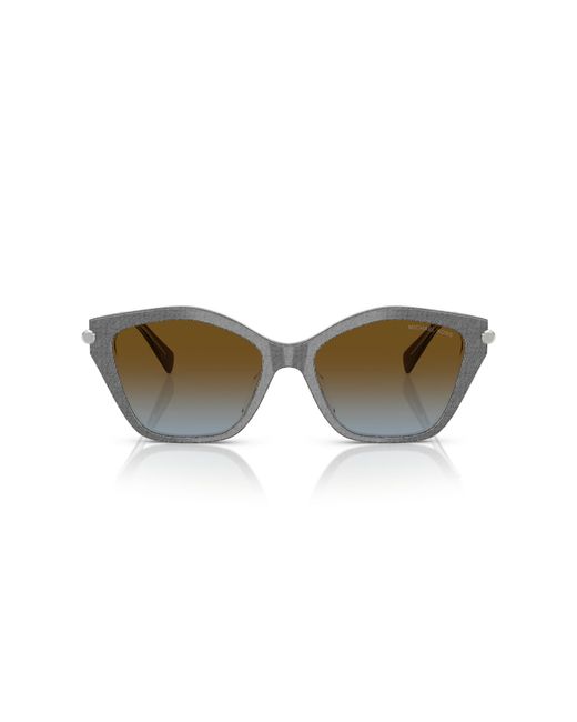 Michael Kors Black Mk2246U Catskills 400913 Sunglasses Acetate Geometric Normal Shaded
