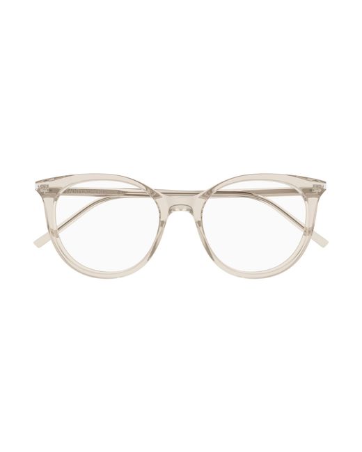 Saint Laurent Black Sl 891 004 Optical Frames Acetate Transparent Cat Eye